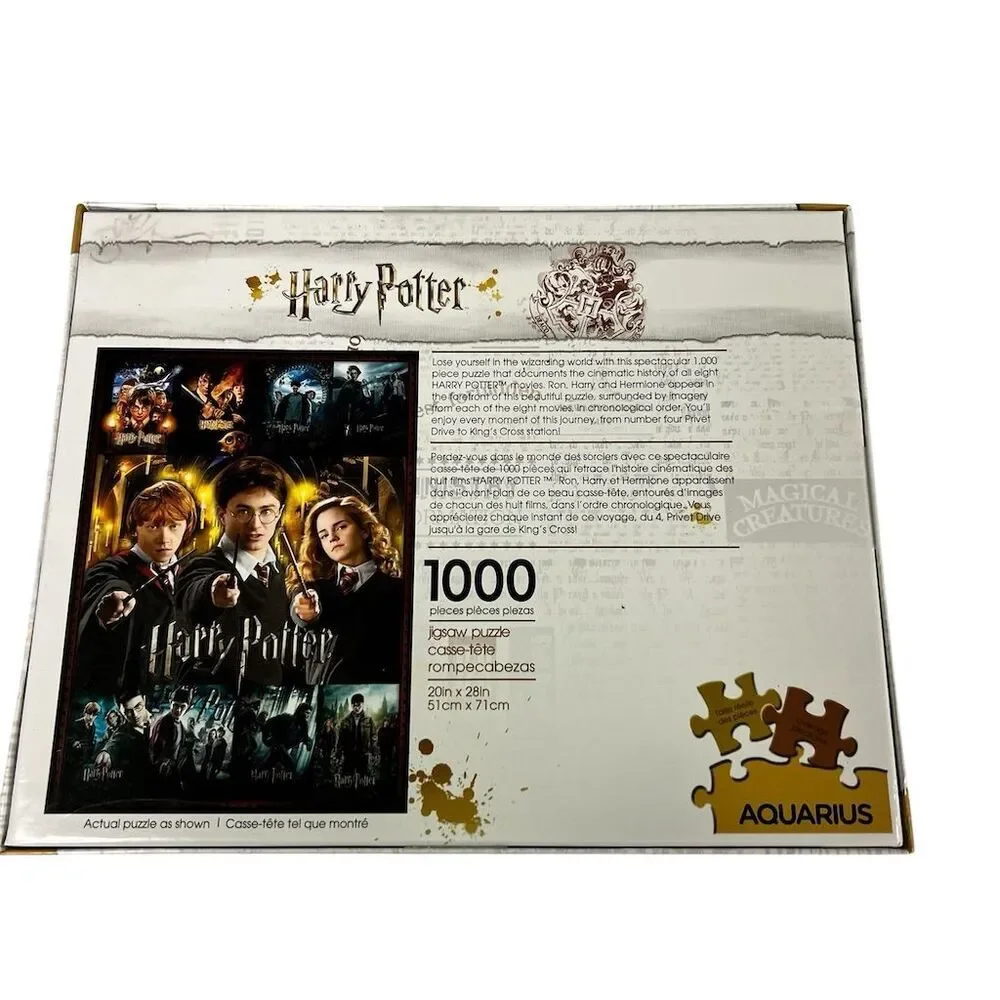 Harry Potter Wizarding World 1000 Piece Jigsaw Puzzle Aquarius